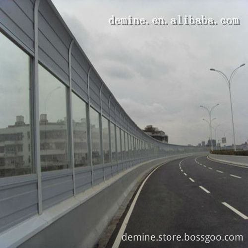 Transparent Sound insulation polycarbonate board for the Highway
